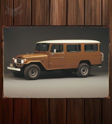 Металлическая табличка Toyota Land Cruiser 47 Hard Тop (HJ47)